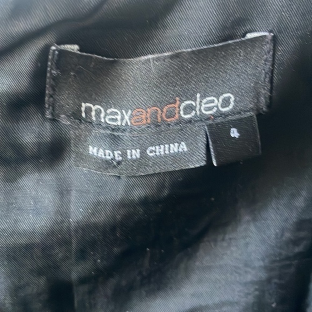 maxandcleo dress black size 4 semi formal statement ballet core dress - Picture 3 of 13